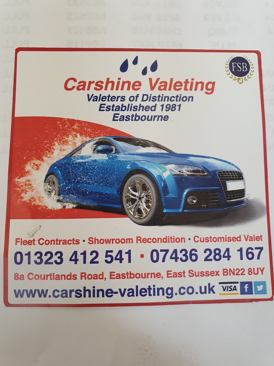 Carshine Valeting