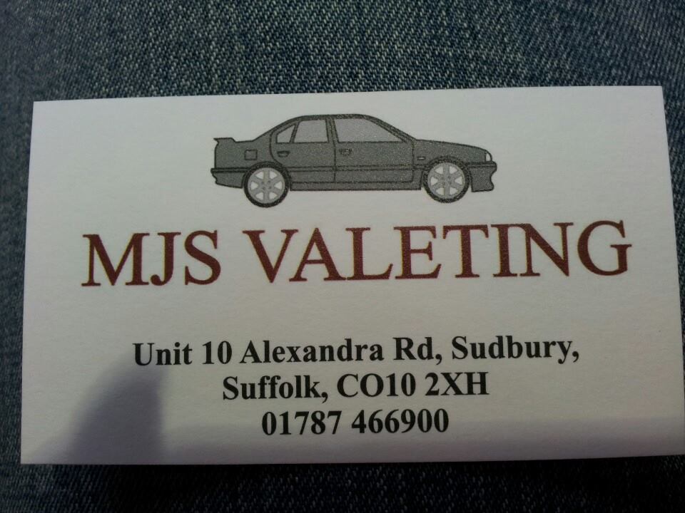 MJS Valeting